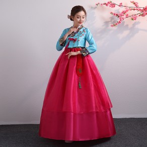 COBOTOR 봄 여자 한복 무대 연출복 저고리 Women's Koean costume fo stage pefomance JX0065