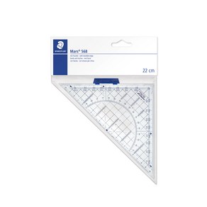 스테들러-기하 삼각자 22cm 마스 568 35 STAEDTLER, 1개