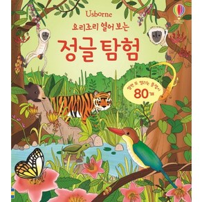 Usborne요리조리 열어 보는 정글 탐험:열면 또 열리는 플랩이 80개