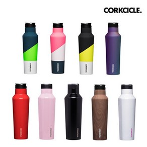 콕시클 보온병/보냉병 스포츠캔틴 600ml, 매트블랙, 1개