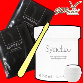 제네틱 씬크로 물광 꿀광 영양 250미리+엑소덤 마스크2장+스파츌라+공병, 250ml, 1개