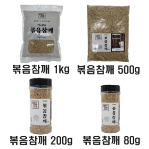 참 고소한 통 참깨 볶음참깨, 1개, 80g