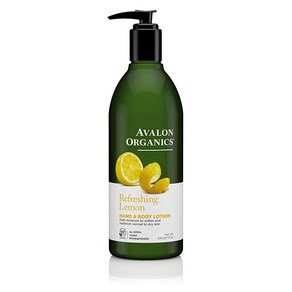 아발론오가닉스 Avalon Oganics 핸드 및 바디 로션 리프레싱 레몬 355ml(12온스)