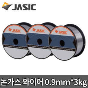 제이식 M100 논가스 용접와이어 1kg 3개입 0.9파이 3kg D100 공구왕 황부장