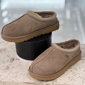 어그 UGG 24F W 여성 시그니처 스웨이드 타스만 슬리퍼 1664303537 그레이