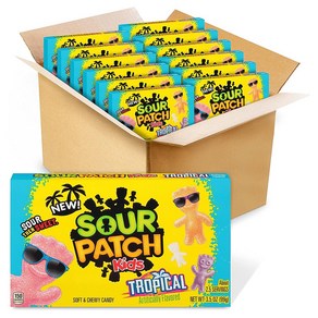 사워패치 키즈 트로피칼 소프트 & 츄이 캔디 12개입x99g SOUR PATCH KIDS Topical Soft & Chewy Candy, 99g, 12개