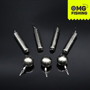 오마이갓피싱 퀵스냅 싱커 물방울 스틱 봉돌 회전도래 다운샷 니켈도금, QSNS14g - 5, 1개, 1개입