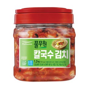 풀무원 칼국수 김치 PET 1.2kg, 1개