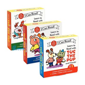 (영어원서) I Can Read My Very First : Learn to With Tug the Pup and Friends! Box #01-3 세트