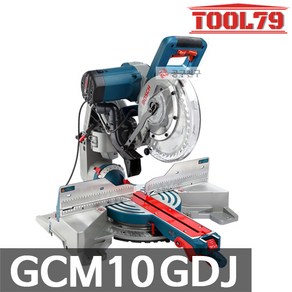 보쉬 GCM10GDJ 각도절단기 10인치 1800W 목재 몰딩, 1개