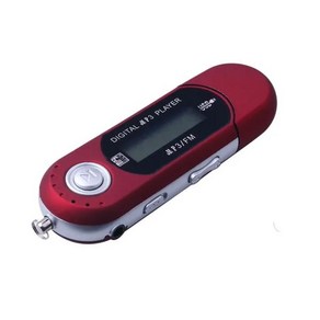 미니 USB MP3 플레이어 디지털 LCD 화면 FM 라디오 지원 패션 스포츠 4GB 8GB, 02 빨간_02 8GB