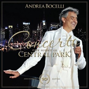 [CD] Andea Bocelli 안드레아 보첼리 센트럴 파크 공연 실황 (Conceto: One Night in Cental Pak) : 발매 10주년 기념반