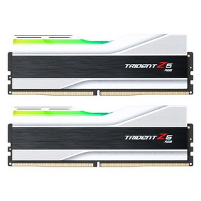 G.SKILL DDR5-6000 CL36 TRIDENT Z5 RGB J 실버 패키지 (32GB(16Gx2))