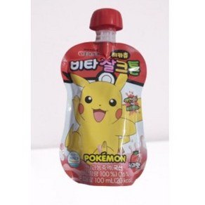 비타 잘크톤 포켓몬 *10팩 피카츄 꼬부기 뮤 이브이, 1개, 1000ml, 10개