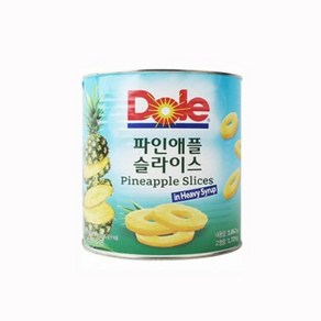 Dole 파인애플 슬라이스 3kg, 3캔