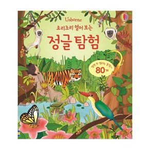 Usborne요리조리 열어 보는 정글 탐험:열면 또 열리는 플랩이 80개