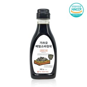 HACCP 국내 가쓰오 메밀 소바 장국 육수 국물 300g B, 가쓰오장국 300g 1병, 1개