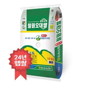 동송농협 2024년산 햅쌀 두루웰 철원오대쌀, 상등급, 10kg, 1개