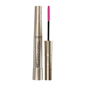 L'Oeal Pais Makeup Telescopic Oiginal Lengtheni 로레알 파리 메이크업 텔레스코픽 오리지널 랭스닝 마스카라 블랙 0.27 Fl Oz (, 1개, Washable Black