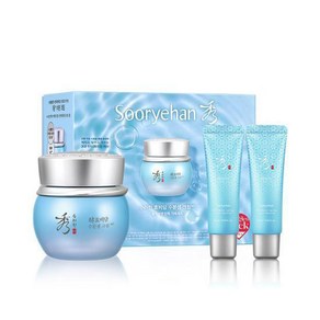 수려한 효비담 수분샘크림 75ml +25ml2ea, 1세트, 125ml