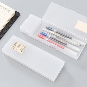 무지 MUJI 무인양품 필통 볼펜 연필 케이스, 라지 (Muji-44907511)