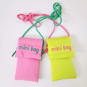 핸드폰가방 에어팟가방 미니크로스백 mini bag 핑크가방 여권가방 여행가방