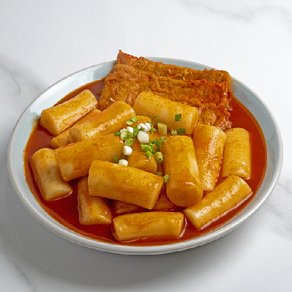 [유레카 떡볶이] 떡볶이 600g x 2팩(1팩 1~2인분) 소스 200g x 2팩