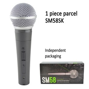 블루투스 노래방 마이크 무선 차량 가정용 original shure sm58 전설적인