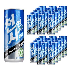 천연사이다 제로, 250ml, 30개