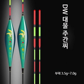 DW 대물 주간찌 장찌 장대 나노 부력3.5g~7g