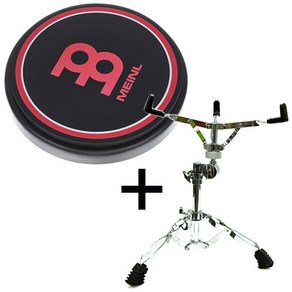 Meinl 12인치 고무 연습 패드 스탠드 포함 MPP-12, 1개