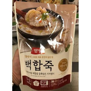 양반 백합죽420, 420g, 1개
