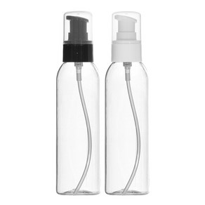 [허브스프레이] 에센스 펌프용기 120ml~500ml, 50개, 200ml 투명용기 흰색캡