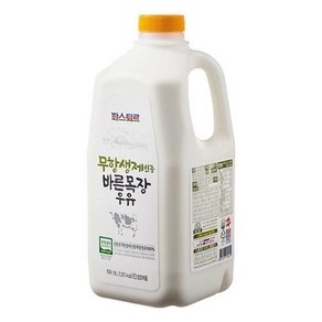 파스퇴르 바른목장 우유 1.8L 1개 (신선식품)