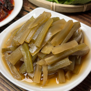 올바른식품 궁채장아찌 줄기상추 장아찌 절임, 1개, 1kg