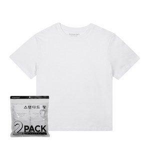 [오션스카이] (본사직영)공용 2PACK 반팔 티셔츠-DDJB8288A01