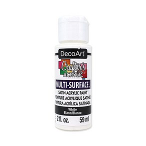 공예몰 데코아트 크래프터 다표면 반무광 아크릴물감 1 White Multi-Suface Satin Acylic Paint