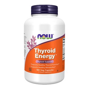 ﻿NOW THYROID ENERGY 갑상선 에너지 180캡슐, 180정, 1개