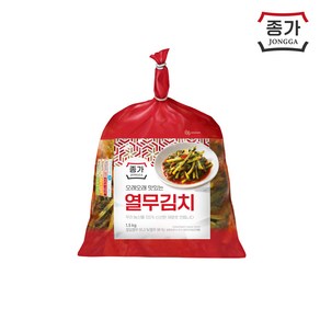 [종가] 열무김치 1.5kg, 1개