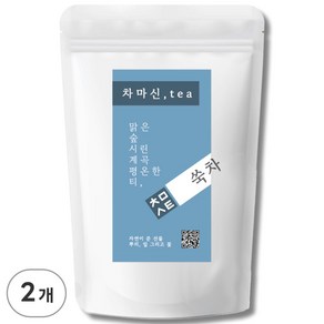 차마신티 쑥차 원물 100% 저온가공 친환경 PLA 삼각티백, 2개, 1g, 50개입