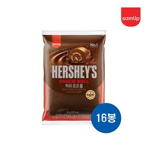 삼립빵 허쉬 초코롤케익(85g 12봉 1박스), 85g, 16개