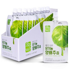 제주습관 유기농양배추즙 제주산 NFC저온착즙 100ml, 30개