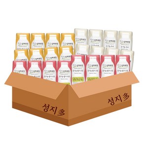 매일유업 상하목장 유기농우유125mL 24개/흰우유8팩+딸기우유8팩+바나나우유8팩/무배, 유기농흰우유8팩+딸기우유8팩+바나나우유8팩, 24개, 125ml