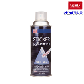 나바켐 SSR-450 450ml 스티커제거 스티커끈끈이 제거 주차딱지제거 끈적거림, 1개