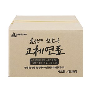 국산 대성 고체연료 80g 20개 점화제 캠핑 화로, 단품