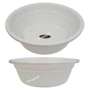 대일 마블 목욕 대야 1호 2호 3호 4호 다용도 바가지 욕실 용품 샤워 목욕 대야, ( 3호 30.5x10.2cm ), 1개