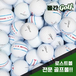 타이틀 리스트 PROV1 PROV1X 혼합 로스트볼 1개입, 퍼팅라인인쇄 1개입, 특A급, 1, 1개