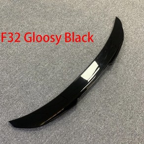 카본 리어 윙 트렁크 립 스포일러 BMW F32 F33 F36 4 시리즈 420 428 430 435 2014- PSM 스타일, 02 F32 Gloosy Black