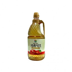 조미료 식초 청정원 사과식초 1.8L 6ea 1BOX 대상 조미료 식초 청정원 사과식초 1, 6개