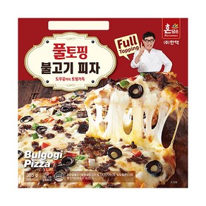 [연중무휴] 혼담은 풀토핑불고기피자 385g, 1개